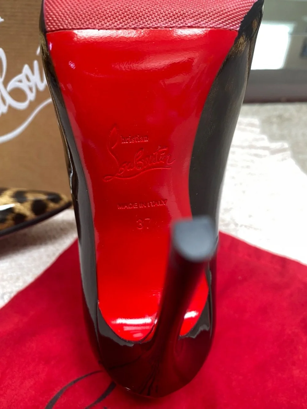 Christian Louboutin So Kate 120 Degrade Leopard